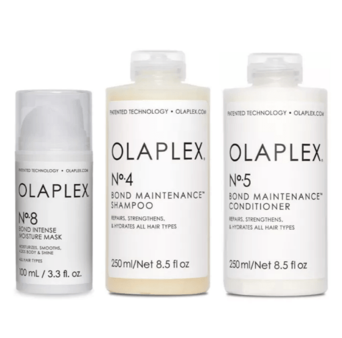 Olaplex No.4 + No.5 + No.8 Bundle Halo Hair & Skin - khdskinhairbeautyau.com