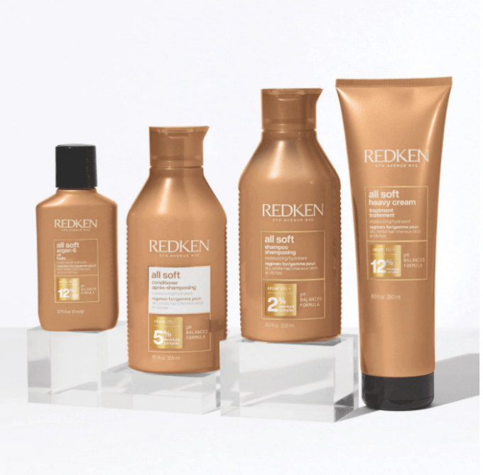 Redken All Soft Complete Bundle Halo Hair & Skin - khdskinhairbeautyau.com