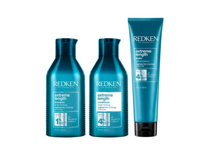 Redken Extreme Length Trio Bundle Halo Hair & Skin - khdskinhairbeautyau.com