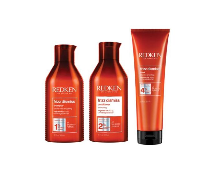 Redken Frizz Dismiss Trio Bundle Halo Hair & Skin - khdskinhairbeautyau.com