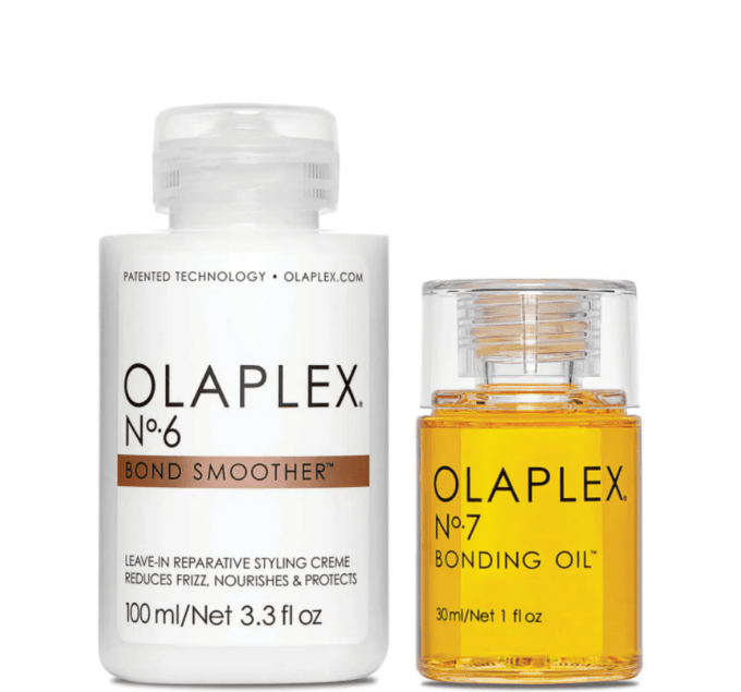 Olaplex No.6 + No.7 Sleek Bun Bundle Halo Hair & Skin - khdskinhairbeautyau.com