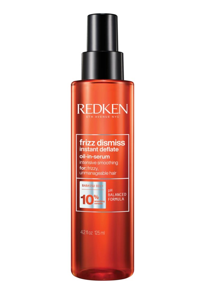 Redken Frizz Dismiss Instant Deflate Oil-In-Serum 125ml Halo Hair & Skin - khdskinhairbeautyau.com