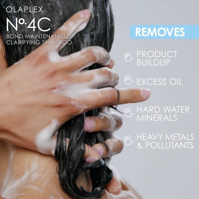 Olaplex No.4C Bond Maintenance Clarifying Shampoo 250ml and No.5 Conditioner 250ml Bundle Halo Hair & Skin - khdskinhairbeautyau.com