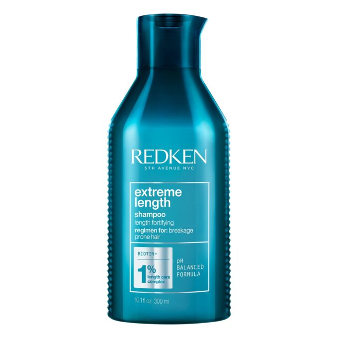 Redken Extreme Length Shampoo 300ml Halo Hair & Skin - khdskinhairbeautyau.com