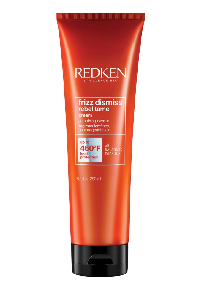 Redken Frizz Dismiss Rebel Tame Heat Protecting Cream 250ml Halo Hair & Skin - khdskinhairbeautyau.com