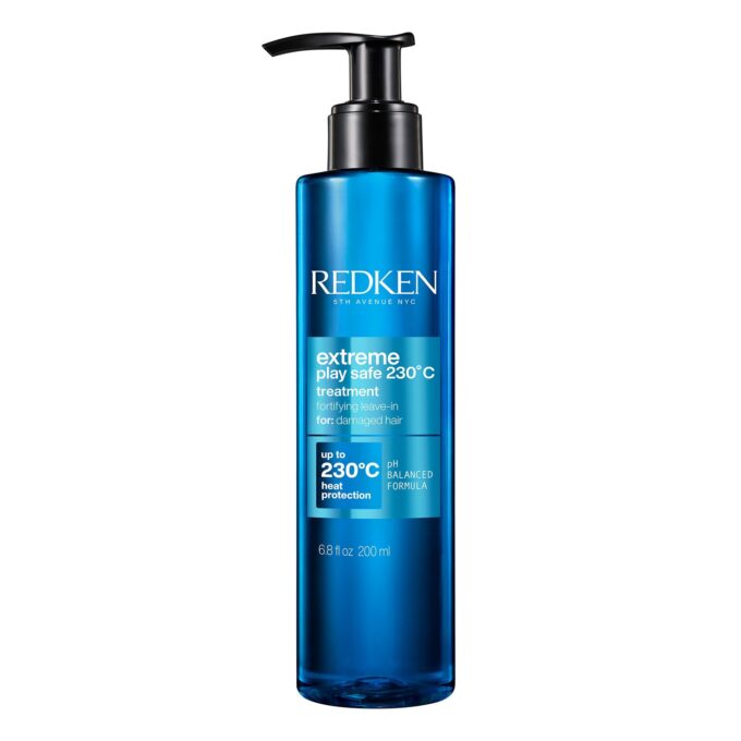 Redken Extreme Play Safe 3-in-1 Leave-In Treatment 200ml Halo Hair & Skin - khdskinhairbeautyau.com