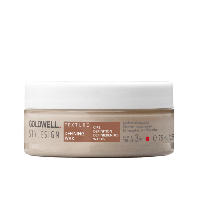 Goldwell StyleSign Defining Wax 75ml Halo Hair & Skin - khdskinhairbeautyau.com