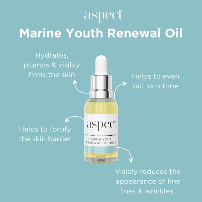 Aspect Marine Youth Renewal Oil 30ml Halo Hair & Skin - khdskinhairbeautyau.com