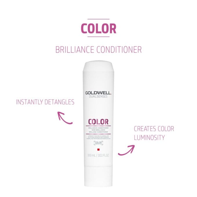 Goldwell Dualsenses Color Brilliance Conditioner 300ml Halo Hair & Skin - khdskinhairbeautyau.com
