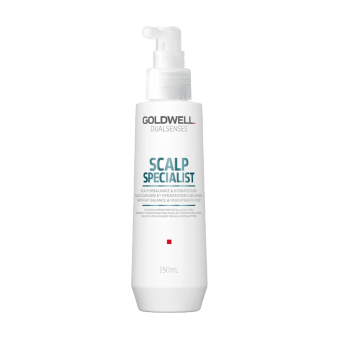 Goldwell Dualsenses Scalp Specialist Rebalance & Hydrate Fluid 150ml Halo Hair & Skin - khdskinhairbeautyau.com
