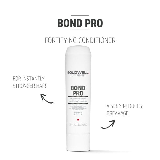 Goldwell Dualsenses Bond Pro Fortifying Conditioner 300ml Halo Hair & Skin - khdskinhairbeautyau.com