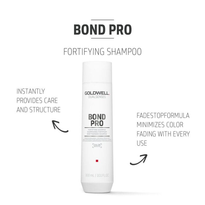 Goldwell Dualsenses Bond Pro Fortifying Shampoo 300ml Halo Hair & Skin - khdskinhairbeautyau.com