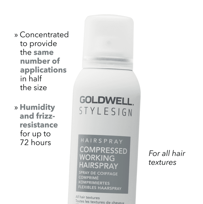 Goldwell StyleSign Compressed Working Hairspray 300ml Halo Hair & Skin - khdskinhairbeautyau.com