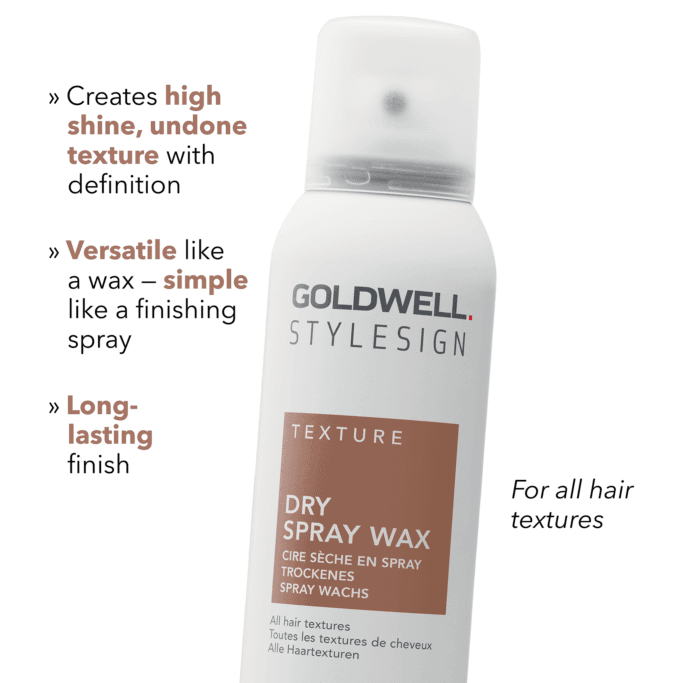 Goldwell StyleSign Dry Spray Wax 150ml Halo Hair & Skin - khdskinhairbeautyau.com