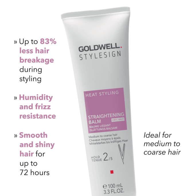 Goldwell StyleSign Straightening Balm 100ml Halo Hair & Skin - khdskinhairbeautyau.com