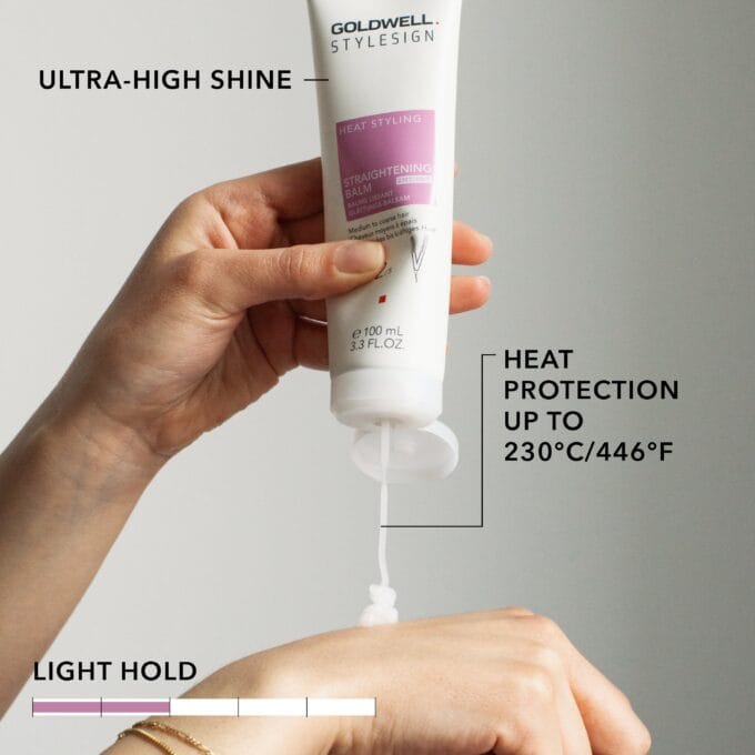Goldwell StyleSign Straightening Balm 100ml Halo Hair & Skin - khdskinhairbeautyau.com