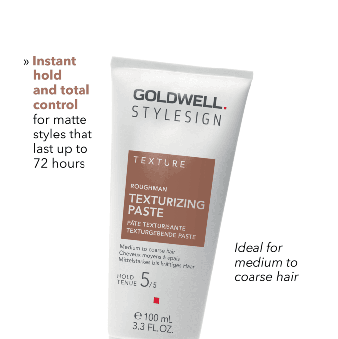 Goldwell StyleSign Texturizing Paste Roughman 100ml Halo Hair & Skin - khdskinhairbeautyau.com