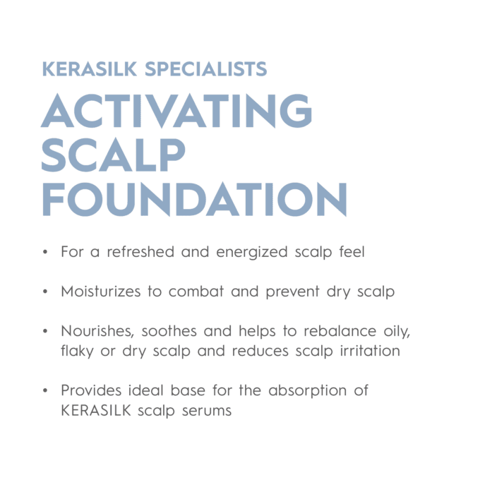 Kerasilk Activating Scalp Foundation 110ml Halo Hair & Skin - khdskinhairbeautyau.com