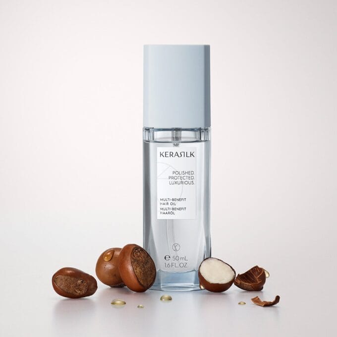Kerasilk Multi-Benefit Oil 50ml Halo Hair & Skin - khdskinhairbeautyau.com
