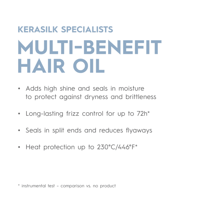 Kerasilk Multi-Benefit Oil 50ml Halo Hair & Skin - khdskinhairbeautyau.com