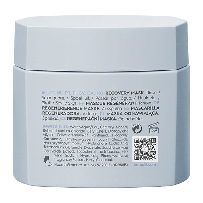 Kerasilk Recovery Mask 200ml Halo Hair & Skin - khdskinhairbeautyau.com