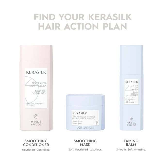Kerasilk Smoothing Shampoo 250ml Halo Hair & Skin - khdskinhairbeautyau.com