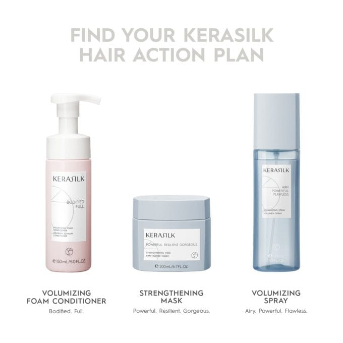 Kerasilk Volumizing Shampoo 250ml Halo Hair & Skin - khdskinhairbeautyau.com