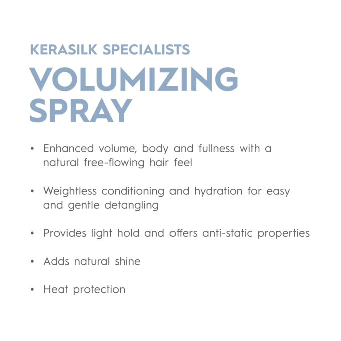 Kerasilk Volumizing Spray 125ml Halo Hair & Skin - khdskinhairbeautyau.com