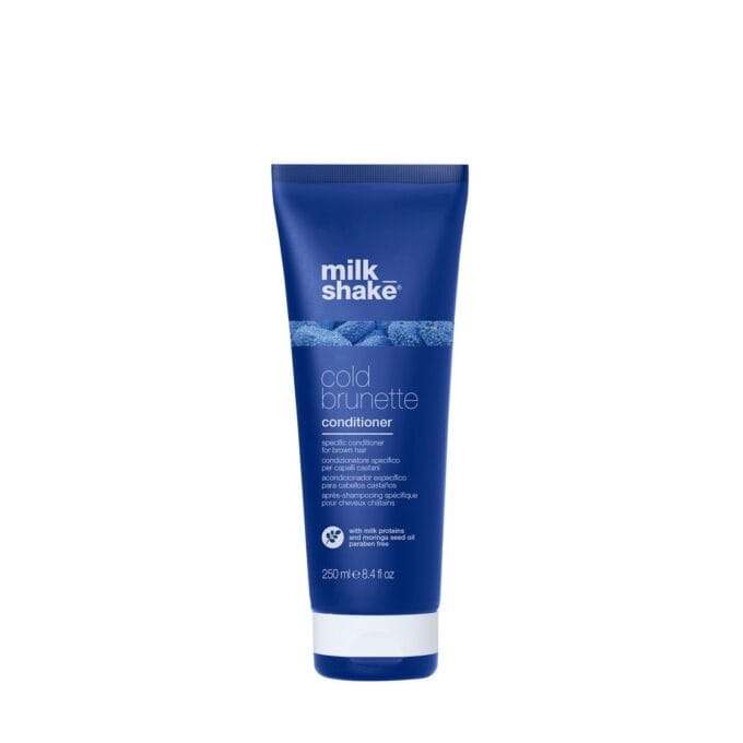 milk_shake Cold Brunette Conditioner 250ml Halo Hair & Skin - khdskinhairbeautyau.com