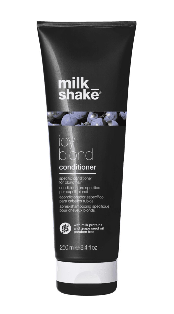 milk_shake Icy Blonde Conditioner 250ml Halo Hair & Skin - khdskinhairbeautyau.com