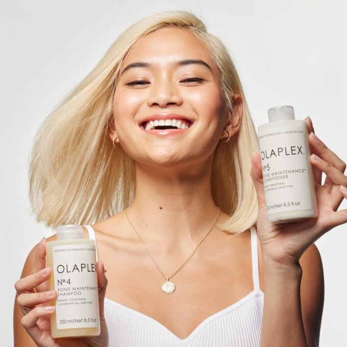 Olaplex Bond Maintenance No.4 Shampoo and No.5 Conditioner 250ml Bundle Halo Hair & Skin - khdskinhairbeautyau.com