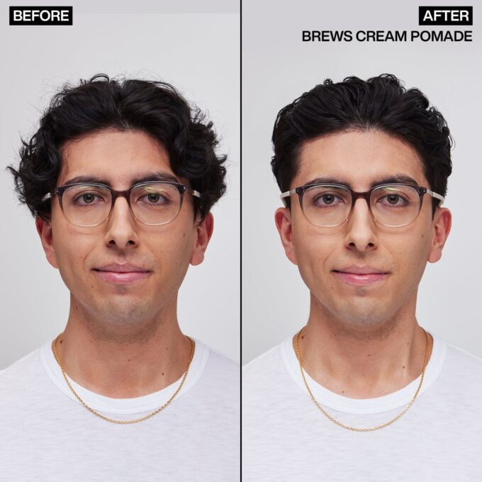 Redken Brews Maneuver Cream Pomade 100ml Halo Hair & Skin - khdskinhairbeautyau.com