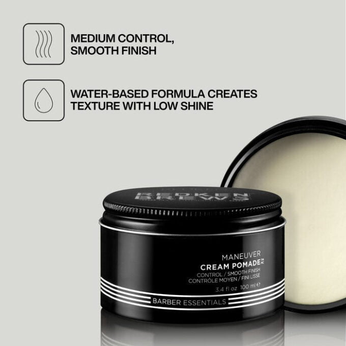 Redken Brews Maneuver Cream Pomade 100ml Halo Hair & Skin - khdskinhairbeautyau.com
