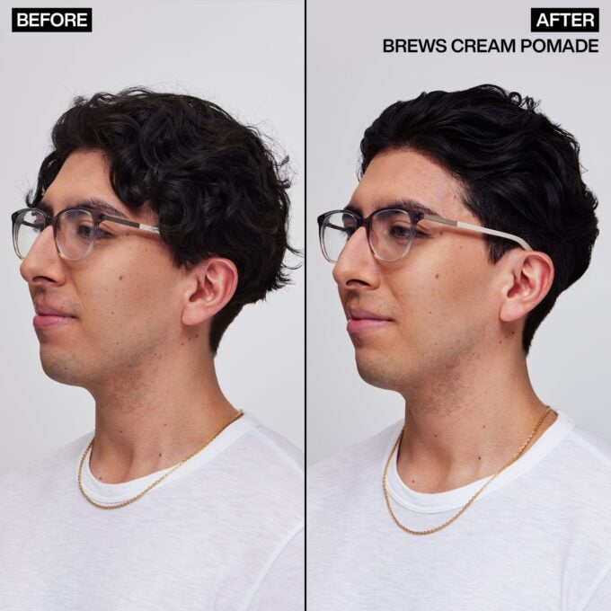Redken Brews Maneuver Cream Pomade 100ml Halo Hair & Skin - khdskinhairbeautyau.com