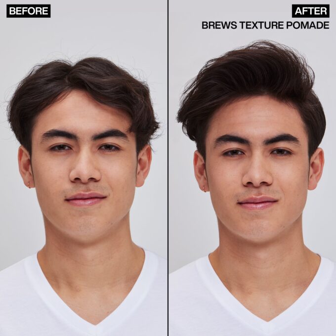 Redken Brews Outplay Texture Pomade 100ml Halo Hair & Skin - khdskinhairbeautyau.com