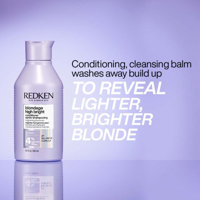 Redken Color Extend Blondage High Bright Conditioner 300ml Halo Hair & Skin - khdskinhairbeautyau.com