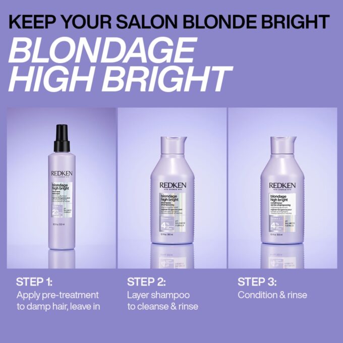Redken Color Extend Blondage High Bright Pre-Shampoo Treatment 250ml Halo Hair & Skin - khdskinhairbeautyau.com