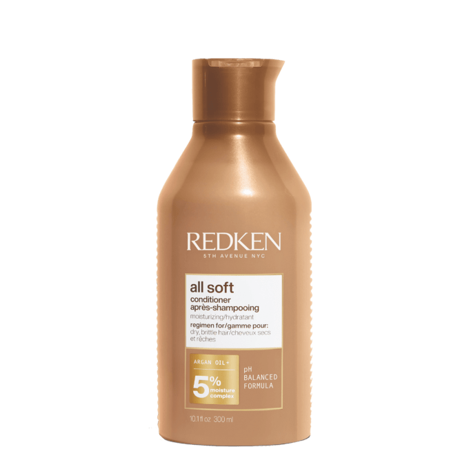 Redken All Soft Conditioner 300ml Halo Hair & Skin - khdskinhairbeautyau.com