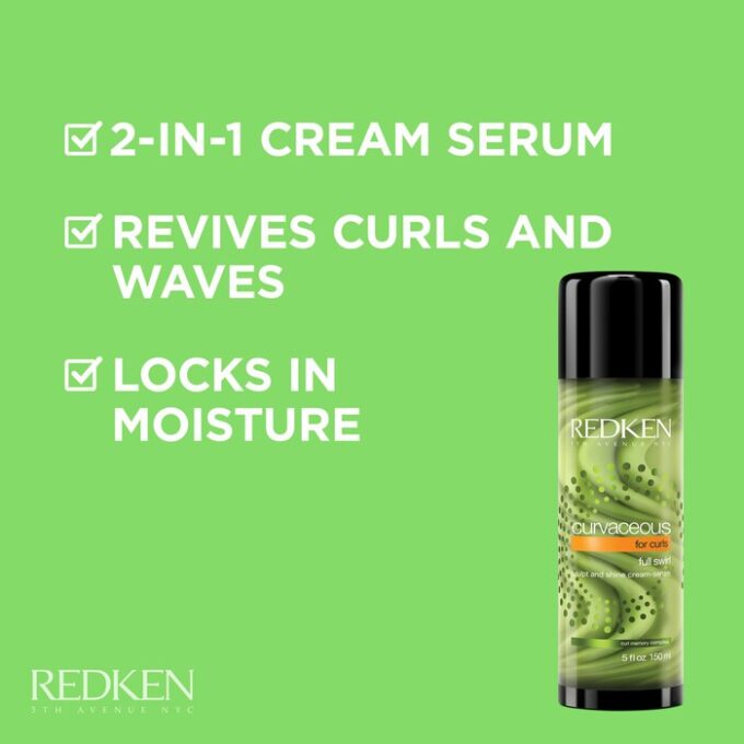 Redken Curvaceous Full Swirl 150ml Halo Hair & Skin - khdskinhairbeautyau.com