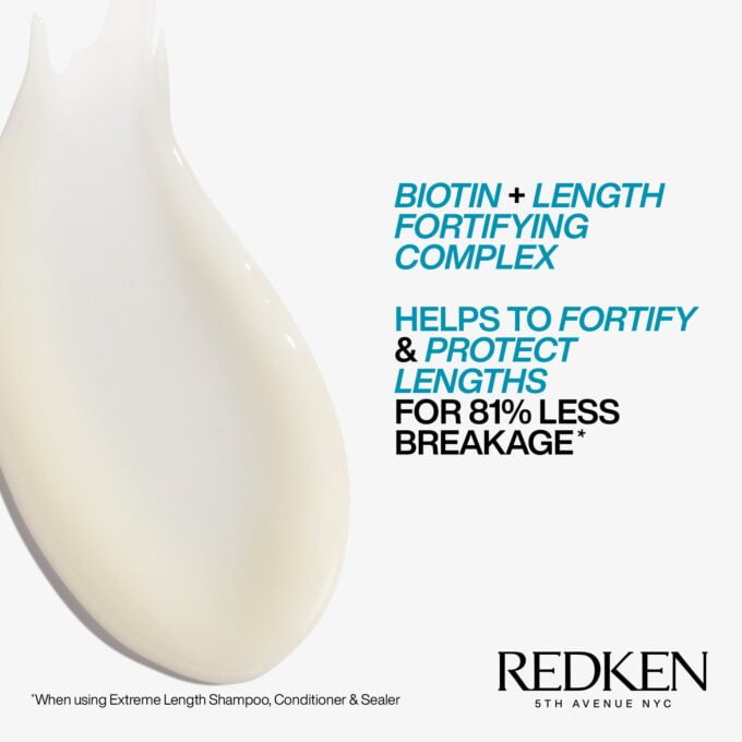 Redken Extreme Length Leave-In Conditioner 150ml Halo Hair & Skin - khdskinhairbeautyau.com