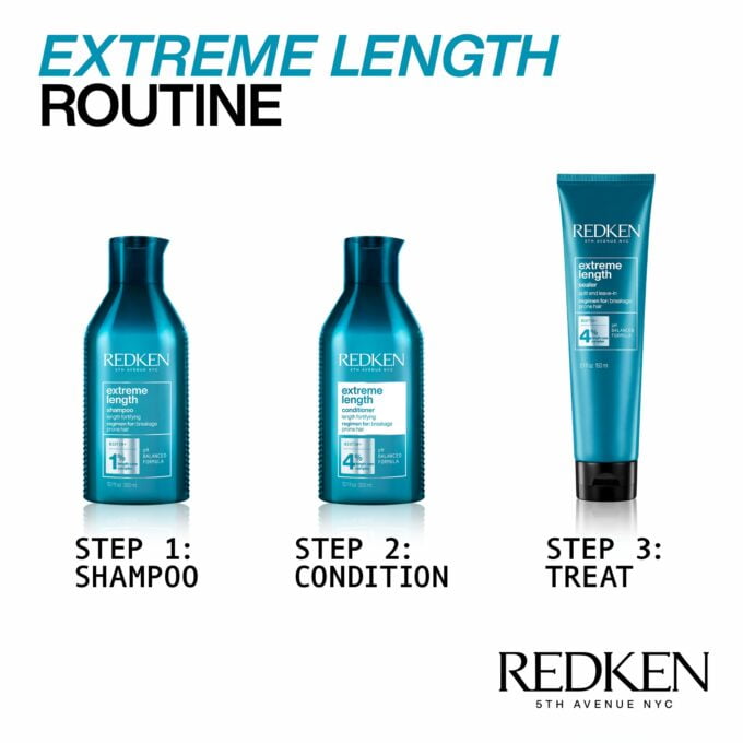 Redken Extreme Length Trio Bundle Halo Hair & Skin - khdskinhairbeautyau.com
