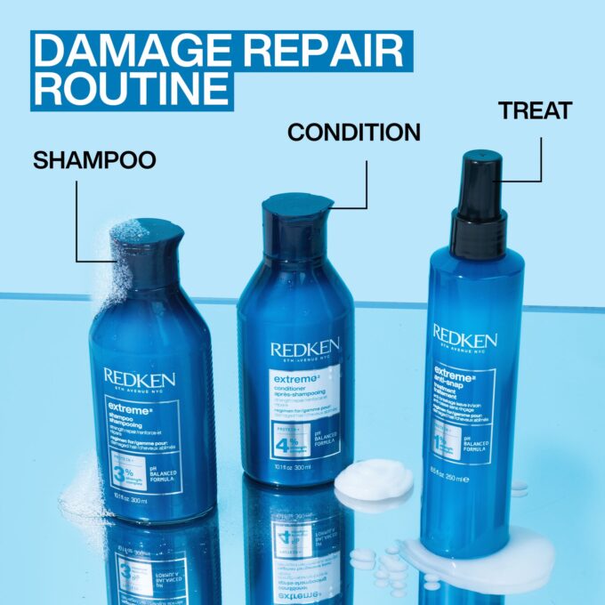 Redken Extreme Strengthening Conditioner 500ml Halo Hair & Skin - khdskinhairbeautyau.com