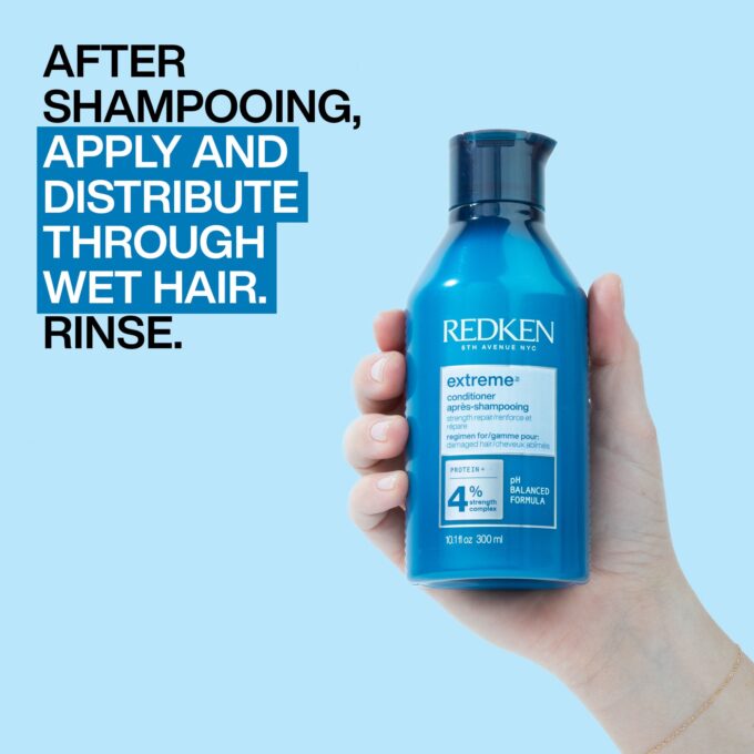 Redken Extreme Strengthening Conditioner 500ml Halo Hair & Skin - khdskinhairbeautyau.com