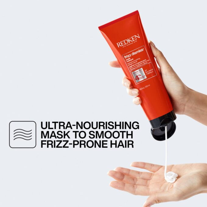 Redken Frizz Dismiss Hair Mask Intense Smoothing Treatment 250ml Halo Hair & Skin - khdskinhairbeautyau.com