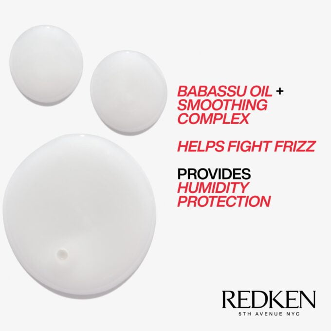 Redken Frizz Dismiss Sodium Chloride-Free Shampoo 300ml Halo Hair & Skin - khdskinhairbeautyau.com