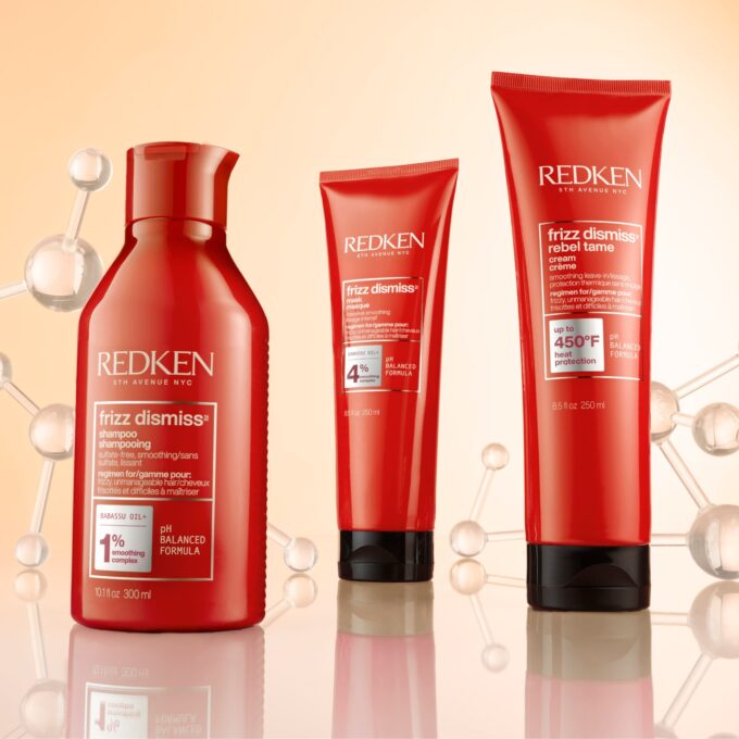 Redken Frizz Dismiss Sodium Chloride-Free Shampoo 500ml Halo Hair & Skin - khdskinhairbeautyau.com
