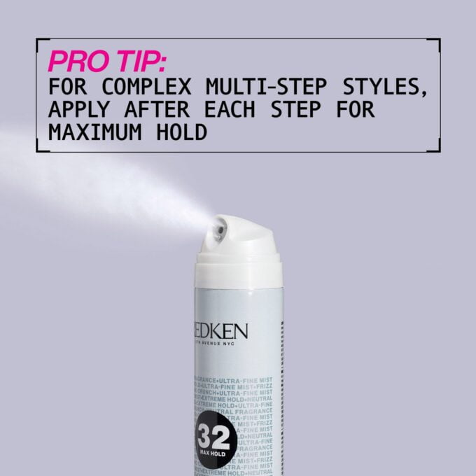 Redken Max Hold Pure Hairspray 270g Halo Hair & Skin - khdskinhairbeautyau.com