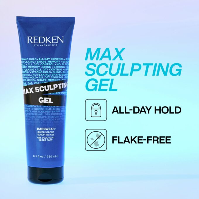 Redken Max Sculpt Gel 250ml Halo Hair & Skin - khdskinhairbeautyau.com