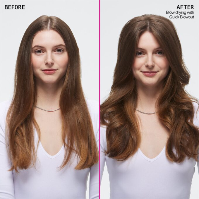Redken Quick Blowout Lightweight Blow Dry Primer Spray 125ml Halo Hair & Skin - khdskinhairbeautyau.com
