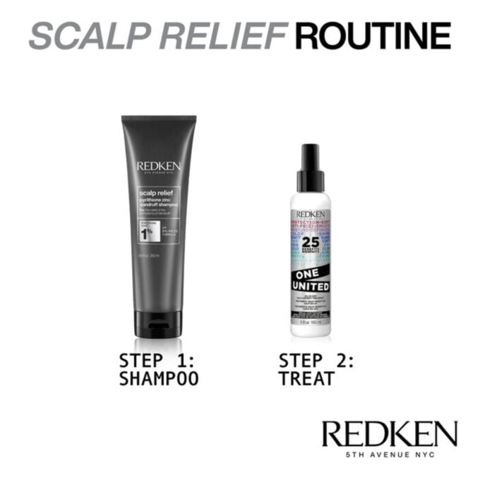 Redken Scalp Relief Dandruff Control Shampoo 250ml Halo Hair & Skin - khdskinhairbeautyau.com